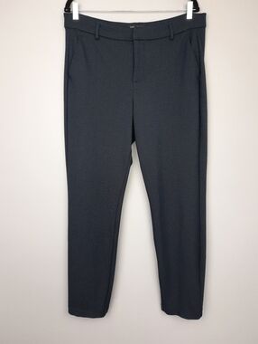 Liverpool Kelsey Navy Birdseye Patterned Knit Trouser size 14